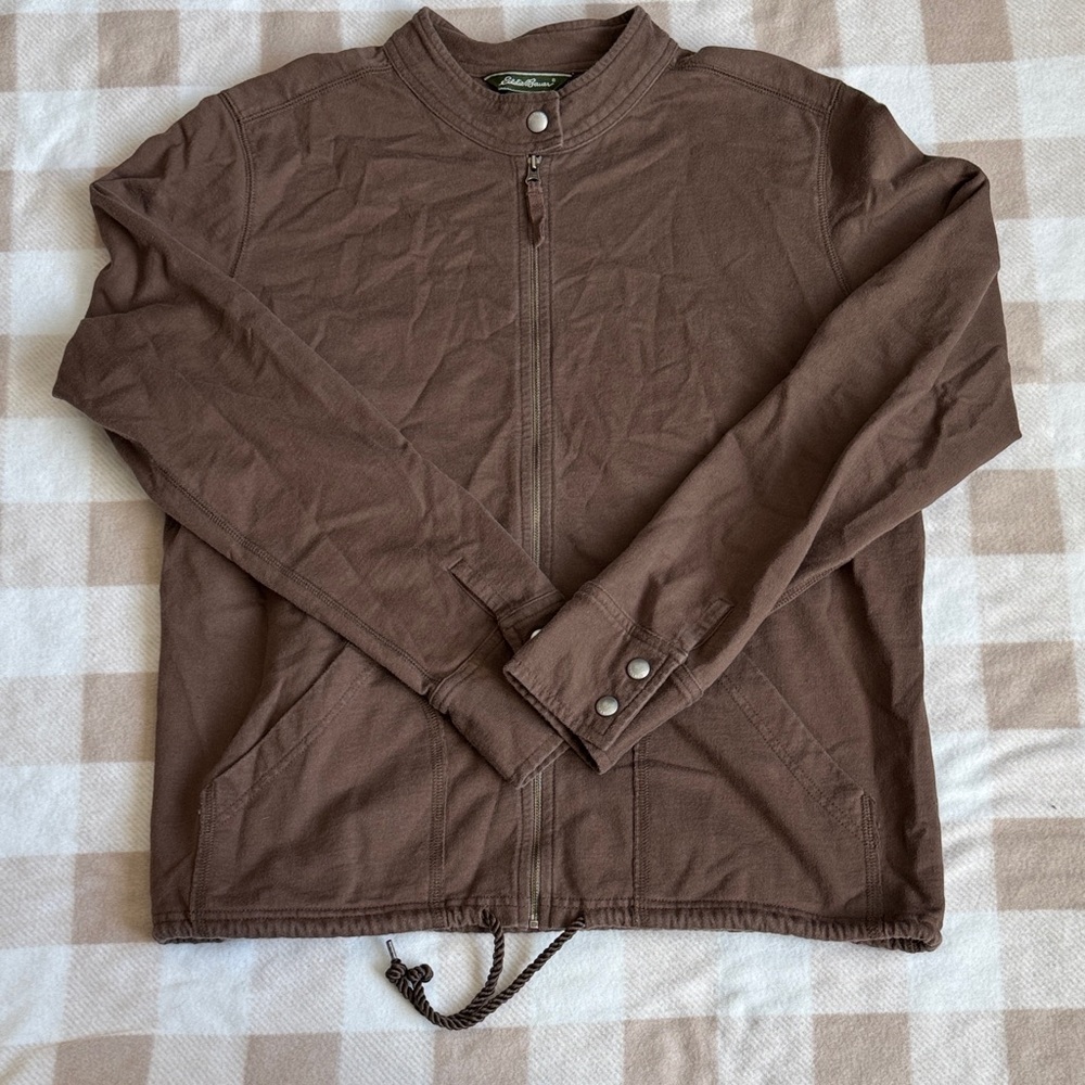 Eddie Bauer Zip Up Sweater